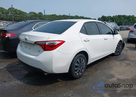 2014 Toyota Corolla Le из США, поврежденный, VIN 2T1BURHE9EC187608